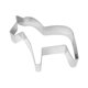 thumbnail image 3 of 4 piezas de acero inoxidable creativo forma de caballo moldes de galletas moldes de galletas set cortadores de frutas para hornear cocina DIY, 3 of 7