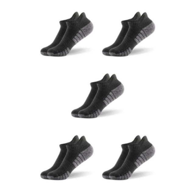 Guardoinrt Breathability And Warmth Retention In Cotton Boat Socks For Year-round Comfort Moisture Absorption Sports Socks dark grey L(39-42) 5Set