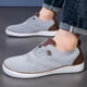 thumbnail image 1 of Hombres Knit Barefoot Zapatos Minimalistas Caminar zapatos Slip en zapatos de caja de punta anchas zapatillas de zapatillas para interiores al aire libre, 1 of 8