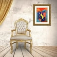 thumbnail image 3 of Segrest, Jane 15x18 Gold Ornate Wood Framed with Double Matting Museum Art Print Titled - Land Plan - Summer, 3 of 4