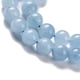 thumbnail image 3 of Round Natural Aquamarine Bead Strands 6mm Hole: 1mm about 63pcs/strand, 3 of 4