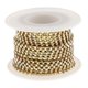 thumbnail image 2 of Copa de de Imitación Estrecha Ornamento Decorativo para Jarrones 10yardas Oro Soledad Cadena de copa estrecha de diamantes de imitación, 2 of 10