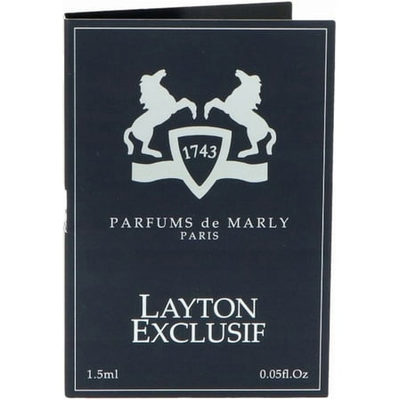 Parfums De Marly Unisex Layton Exclusif EDP Spray 0.05 oz Fragrances 3700578501448