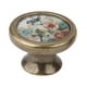 thumbnail image 4 of 5 X Hardware de La Perilla Del de La Manija Del Compartimiento Del Cajón de Del pequeña sala - Pájaro Y Flores, 4 of 8