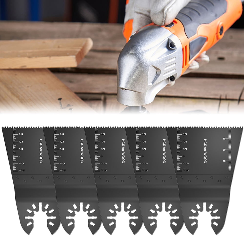 27pcs Oscillating Multi Tool Saw Blades Set Wood Metal Carbide for Dewalt Makita
