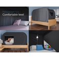 thumbnail image 6 of Skywin Twin Bed Tent – Breathable Privacy Tent for Cozy Sleep, Black, 6 of 6