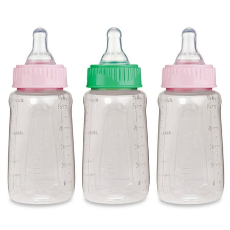 Photo 1 of First Essentials by NUK Clear View® Bottle, 5 oz., Slow Flow, 3-Pack, 4-Count