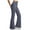 Gray, variant on hotojiny Flare Yoga Leggings for Women Fashion Cutout High Waist Bootcut Pants Butt Lifting Non See-Through Gym Clothes