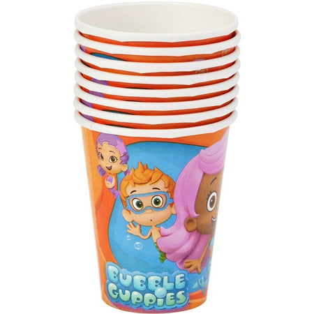 Bubble Guppies Paper Party Cups, 9 oz, 8 ct