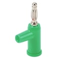 thumbnail image 3 of 10Pcs Solderless Banana Plug ABS Brass Lantern Open Screw Bananas Connectors for Inverters 4mmGreen, 3 of 5