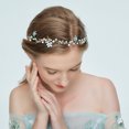 thumbnail image 1 of TABLZONE 1Pc Bridesmaid Headband Blue Lightweight Comfortable Elegant Wedding Accessory, 1 of 8