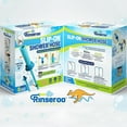 Rinseroo XL 6 Foot Slipon, Handheld Showerhead Attachment Hose for Sink/Shower. No Install
