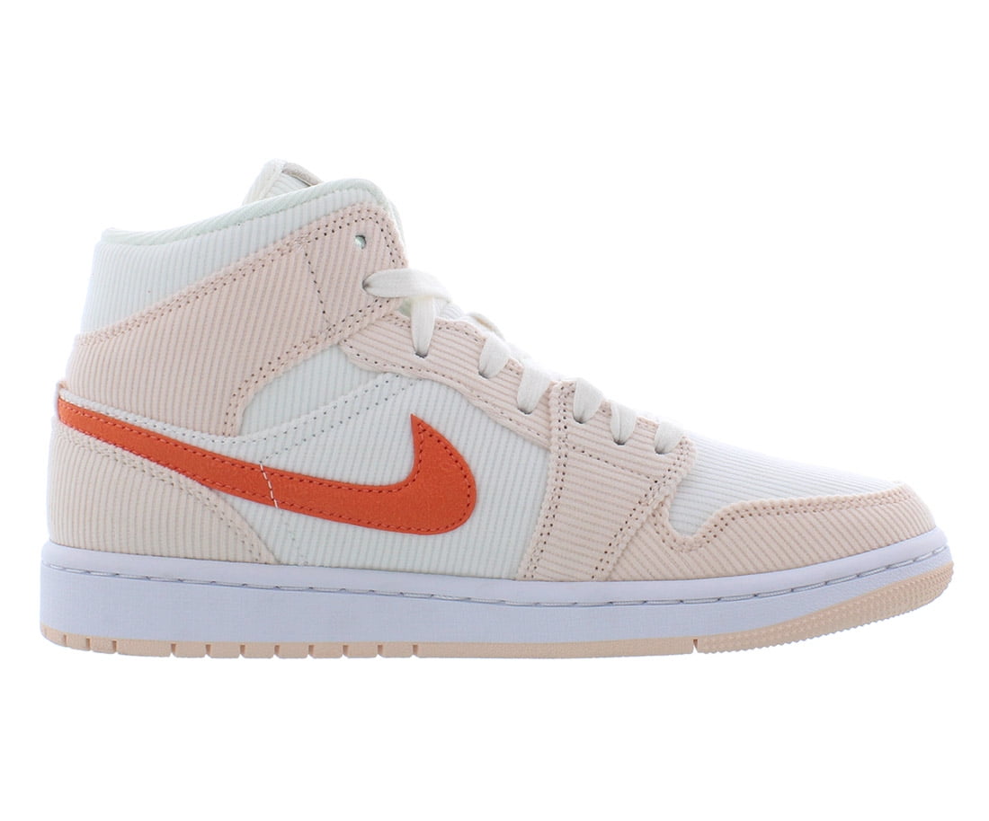jordan 1 mid se sail orange quartz