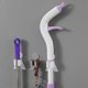 thumbnail image 3 of Non-punch Adhesive Wall Mount Mop Hanger Hanger Clip Seamless Mop Hook, 1-pack, Grey, 3 of 5