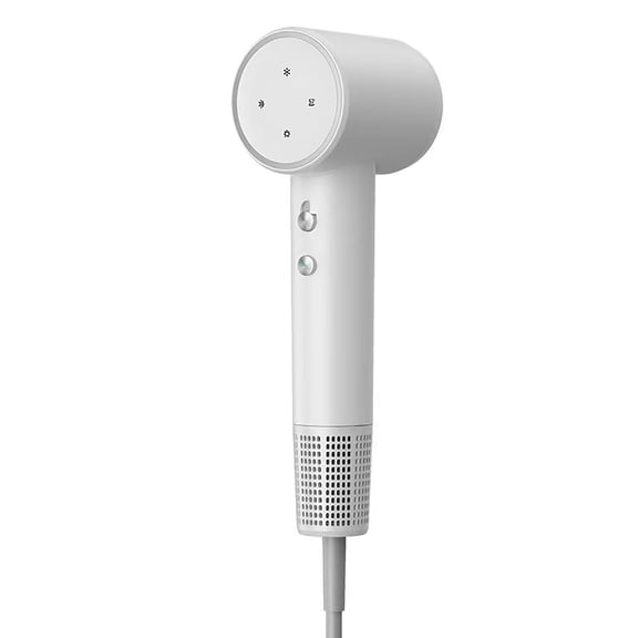 Hair Dryer, Blow Dryer - Brushless Motor, 110,000 RPM Lightweight, Ionic Travel 110V (1vory White)
