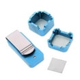 thumbnail image 5 of tredstone Billiard Cue Chalk Case Holder Chalks Carrier Metal Box with Clip Blue, 5 of 5