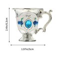thumbnail image 4 of Shisuyan Retro European Style Cup Silver 1Pack 2.4X2X1.8In, 4 of 8