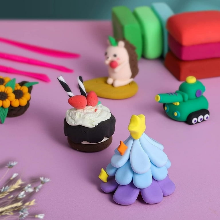 CiaraQ Modeling Clay 50 Colors Air Dry Clay Set photo 7