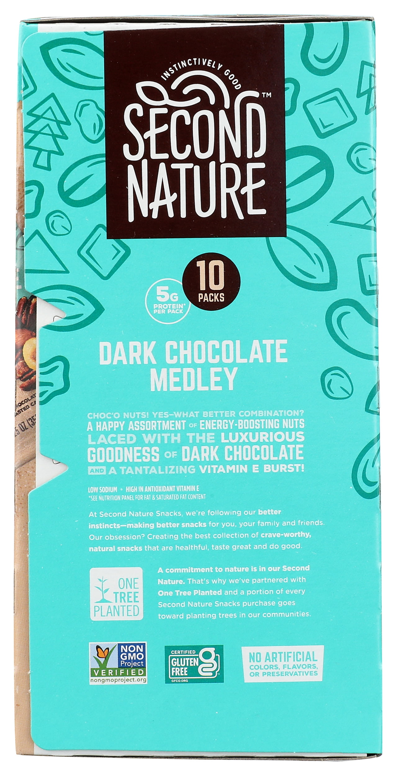 (Pack of 4), Second Nature Dark Chocolate Medley, 12.5 oz