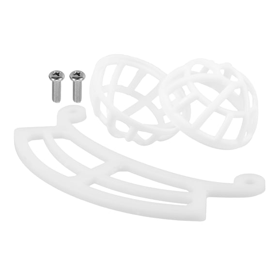 LULULION Bird Extension Perch Accessories Plastic White 1 Set