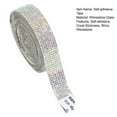 thumbnail image 7 of Self-adhesive Faux Crystal Tape Needlework Hot Fix Chain Sticker Ribbon DIY Crafts Gift Wrapping Package Party Decoration Supplies Ribbon, 7 of 7