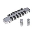 thumbnail image 5 of Colcolo Electric Guitar Bridge Bass Bridge Tailpiece for Electric Guitar Accessories Argent, 5 of 8