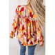 thumbnail image 1 of ABPHQTO Blusa De Mujer Estampado Abstracto Multicolor Manga Larga, 1 of 5