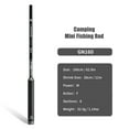 thumbnail image 1 of Ultralight Carbon Mini Fishing Rod - 28cm Compact for Camping Fishing, 1 of 12