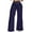 Dark Blue, variant on yillto Women Wide Leg Pant High Waist Business Work Office Trousers Flowy Fashion Long Pants