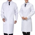 thumbnail image 2 of Batas de laboratorio largas jinwen Paquete de 2 Talla M L, 2 of 8