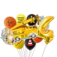 thumbnail image 3 of Globo de vehículo de cartón para construcción de niños, globo de excavadora, montacargas, grúa, decoración de fiesta de cumpleaños, suministro de regalos, 10 piezas por juego, 3 of 5