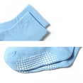 thumbnail image 5 of Fraobbg 12 Pack baby Non Slip Crew Socks for Toddlers Baby Cotton Grips Ankle Socks Boys Girls, 5 of 6