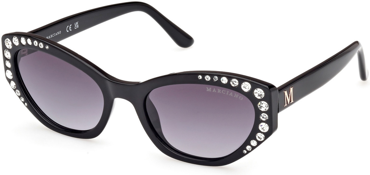 Versace Gray Geometric Unisex Sunglasses VE4361 531887 53 - Walmart.com