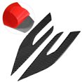 thumbnail image 4 of Calcomanía decorativa de fibra de carbono para faros delanteros: mejore su Toyota Camry 2018-2019, 4 of 8