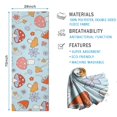 thumbnail image 2 of Red Mushroom Flower Light Pattern Hot Yoga Mat Towel Non Slip for Hot Yoga - Quick-Drying Yoga Mat Cover with 4 Corner Pockets with Travel Bag - Hot Yoga Towel Non Slip 74"x26", 2 of 6