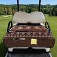 thumbnail image 2 of Whosucclay Southwestern Pattern Front Golf Cart Seat Covers, Anti-Scratch 4 Convenient Pockets Seat Covers for EZGO Yamaha Club Car, 2 of 9