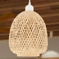 thumbnail image 1 of 30x18CM Chandelier Hemp Rope Hand-woven Cafe Chinese Rattan Kitchen Island Dining Hall Corridor Light, 1 of 5