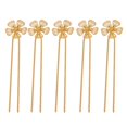 thumbnail image 2 of 5 Horquillas Clips Diadema de cabellero Adornos de Cabello De Moda para Cumpleaños Floral, 2 of 8