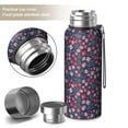 thumbnail image 2 of 20 Oz Pioneer Flower Coffee Tumbler Double Wall Insulated Stainless Steel Water Bottle | Metal Reusable Thermoses Flask with Cup Cap | Leak & Sweat Proof with Anti-Dust Lid, 2 of 7