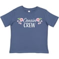 thumbnail image 3 of Inktastic Cousin Crew with Flowers Girls Toddler T-Shirt, 3 of 5