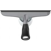 MR.SIGA Multi-Purpose Silicon Squeegee Includes Suction Hook, 10 inch, Grey & Black, 1 Pack