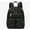 Black, variant on Women's Jet Set Medium PVC Fashion Pocket Function Shoulder Backpack (Admiral) 35T4STTB6B-414