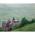 thumbnail image 2 of Gustave Caillebotte 24x20 Gold Ornate Framed and Double Matted Museum Art Print Titled - Villas at Trouville (1884), 2 of 4