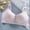 Pink, variant on Nursing Bras for Breastfeeding and Pumping No Underwire Full Coverage Bra Adjustable Strap Wireless Soft Breathable Everyday Brassiere