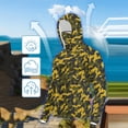 thumbnail image 7 of Hoodies for Women Camouflage Sun Protection Clothing with Mask Long Sleeve Ice Silk Sun Protection Top S, 7 of 7