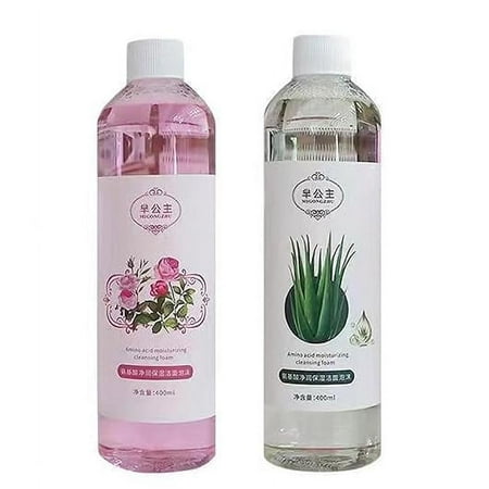 ACTIVE OXYGEN BUBBLE LIQUID for Bubble Washing Rich Foam For Facial dermabrasion facial Hydrodermabrasion Solution Aqua Hydra Peeling Solution Treatment (BOTH)