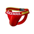 thumbnail image 2 of JOCKMAIL 3PCS/PACK Mens Underwear Jockstrap Mesh Breathable Jockstrap Athletic Supporters Mens Jock Strap, 2 of 4