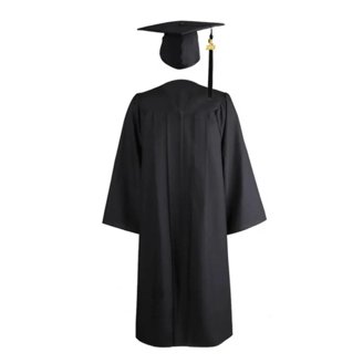 graduation dress items Bachelors Graduation Gown, Cap & Hood Set