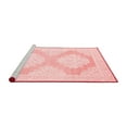 thumbnail image 2 of Ahgly Company Machine Washable Indoor Rectangle Oriental Red Traditional Area Rugs, 7' x 9', 2 of 4