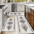 thumbnail image 6 of Kitchen Rugs Sets of 3 Non Slip Washable Kitchen Mats for Floor, Waterproof Kitchen Runner Rug, Floor Mat Carpet for Entryway, Laundry, Sink, Hallway, Bathroom, 6 of 12
